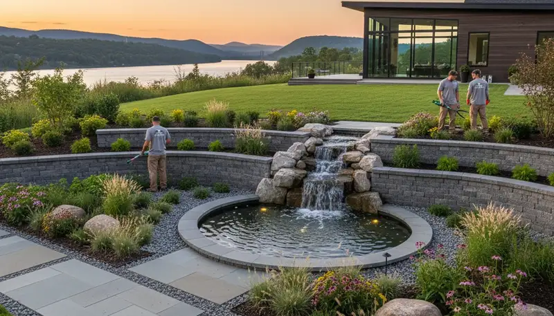 Landscaping services in Albany, NY for residential and commercial properties