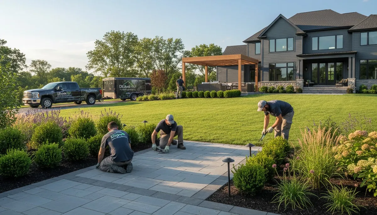 Landscaping services in Albany, NY for lawn care, garden design, and property maintenance
