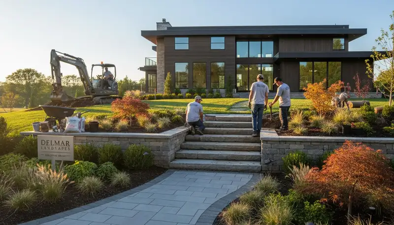 Landscaping services in Albany, NY for lawn care, garden maintenance, and outdoor property improvement