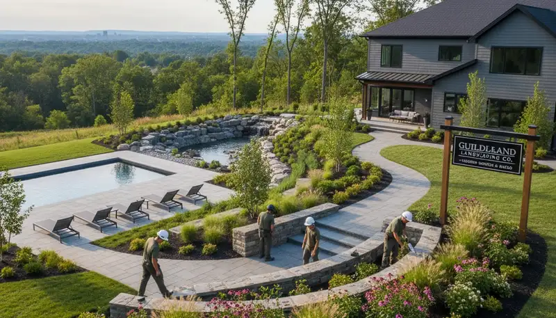 Landscaping service in Albany, NY by landscapersalbanyny.com
