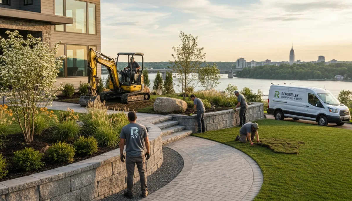 Albany, NY landscaping services for residential and commercial outdoor maintenance