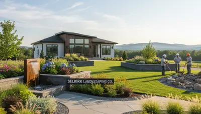 Landscaping team serving Albany, NY with professional lawn and garden care services