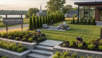 Landscaping services in Albany, NY for lawn care, garden design, and property maintenance