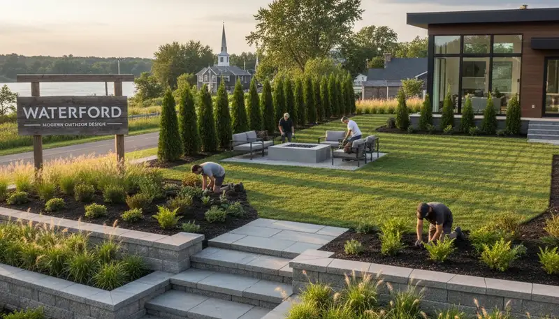 Landscaping services in Albany, NY for lawn care, garden design, and property maintenance