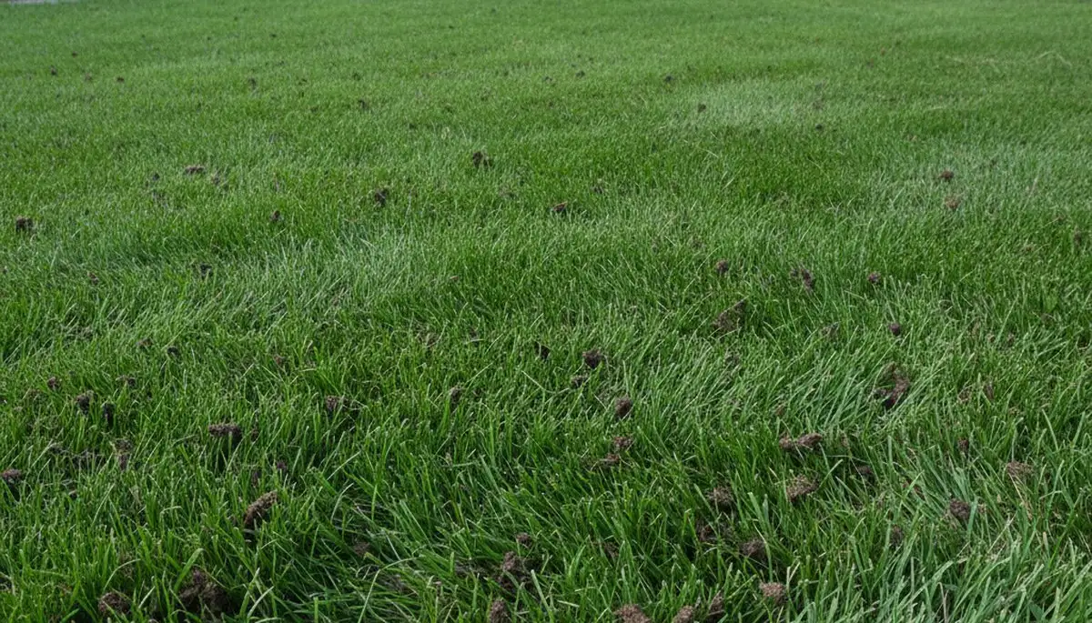 Healthy Albany NY lawn recovering after professional aeration service by Chop Chop Landscaping