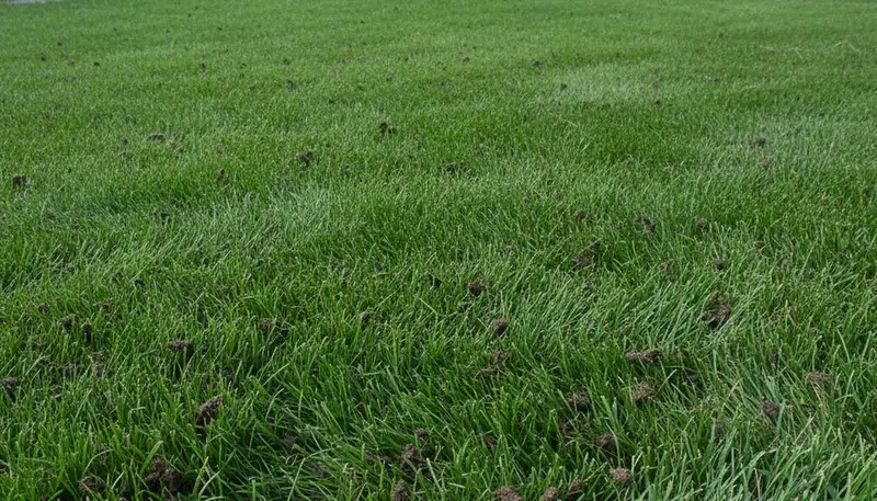 Healthy Albany NY lawn recovering after professional aeration service by Chop Chop Landscaping